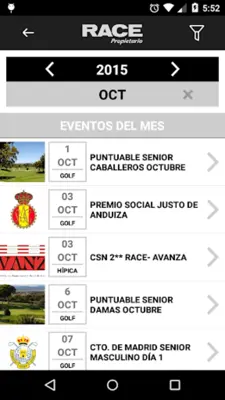 RACE Club Deportivo android App screenshot 0