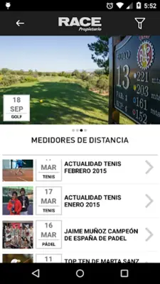 RACE Club Deportivo android App screenshot 2